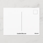 Blenheim Cavalier King Charles Wizard Postkarte (Rückseite)