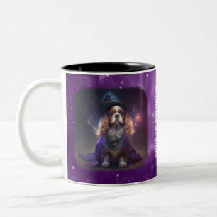 Blenheim Cavalier King Charles Wizard Zweifarbige Tasse