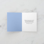 Blenheim Cavalier King Rainbow Bridge Sympathy  Karte (Innenseite)