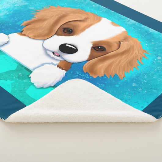 Blenheim Cavalier Spaniel Puppy Sherpadecke (3/4)