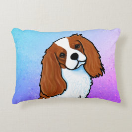 Blenheim Cavalier Spaniel Throw Pillow Dekokissen