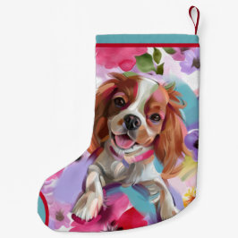 Blenheim Cavalier Weihnachtsfest Strumpf| Ornament Kleiner Weihnachtsstrumpf