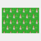 Blenheim Cavalier Weihnachtsgeschenk Wrap Geschenkpapier Set (Vorderseite)