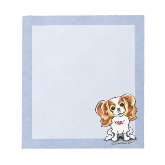 Blenheim CKCS Little Rocker Notizblock (Vorderseite)