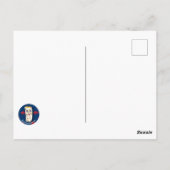 Blenheim Palace English Oak Postkarte (Rückseite)