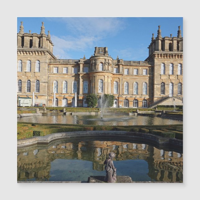 Blenheim Palace Magnetkarte (Vorderseite)