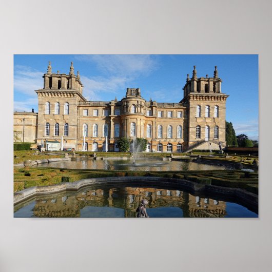 Blenheim Palace Poster (Vorne)