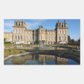 Blenheim Palace Rechteckiger Aufkleber (Vorderseite)