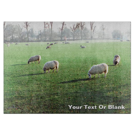 Blenheim Palace Sheep Schneidebrett (Vorderseite)