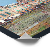 Blenheim Palace - Vintag Poster (Ecke)