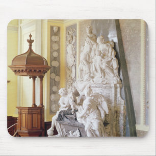 Blenheim Palast, die Kapelle, c.1705 Mousepad