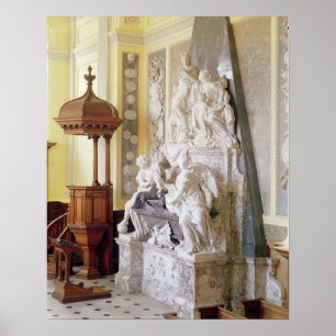 Blenheim Palast, die Kapelle, c.1705 Poster