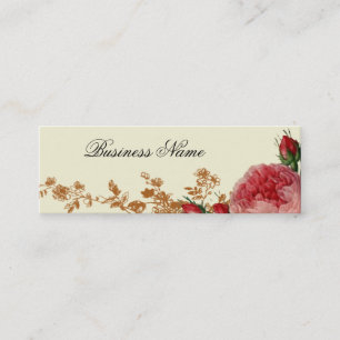 Blenheim Rose, Elfenbein, Mini Visitenkarte