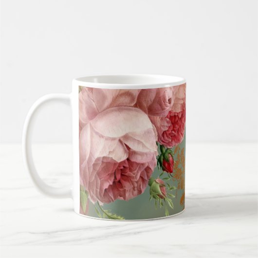 Blenheim-Rose Kaffeetasse (Links)