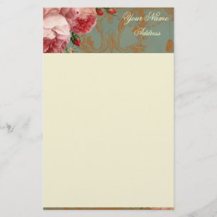 Blenheim Rose Personalisiert Briefpapier