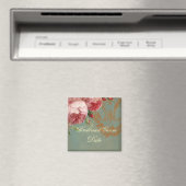 Blenheim-Rose Save the Date Magnet (In Situ (Geschirrspüler))