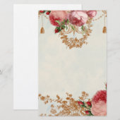 Blenheim Rose Sommer-Himmel - persönlich Briefpapier (Vorne/Hinten)