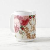 Blenheim Rose - Summer Sky - Kaffeetasse (Vorderseite Links)