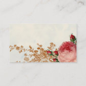 Blenheim Rose - Summer Sky - Platzkarte (Rückseite)