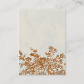 Blenheim Rose - Summer Sky Swing Tag (Rückseite)