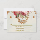 Blenheim Rose - Summer Sky UAWG RSVP Karte (Rückseite)