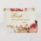 Blenheim Rose - Summer Sky UAWG RSVP Karte (Vorne/Hinten)