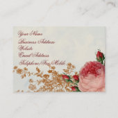 Blenheim Rose - Summer Sky Visitenkarte (Rückseite)