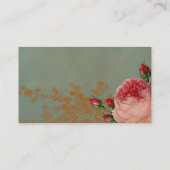 Blenheim Rose Visitenkarte (Rückseite)
