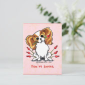 Blenheim Sweetheart Personalisiert Postkarte (Stehend Vorderseite)