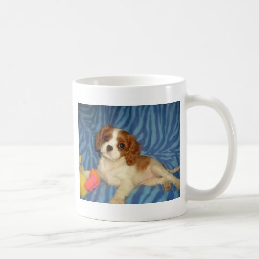 Blenheim Welpe Kaffeetasse (Rechts)