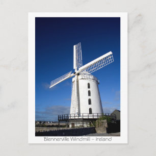 Blennerville Windmill Postkarte