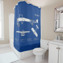 Bleriot XI - Flugzeugkonzeption Zeichnend Pläne AB