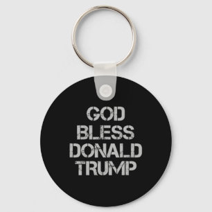 Bless Donald Trump T Shirt Schlüsselanhänger