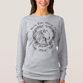 Bless Ewe Sheep Co - Lavender Sheep Logo T - Shirt
