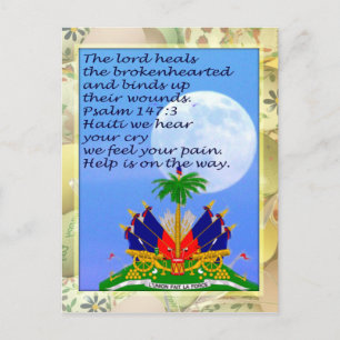 Bless Haiti_Postcard Postkarte
