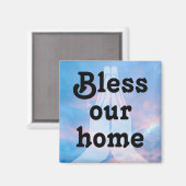 Bless our home magnet (Vorderseite/Rückseite)