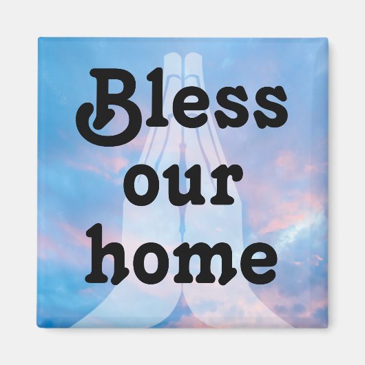 Bless our home magnet (Vorne)