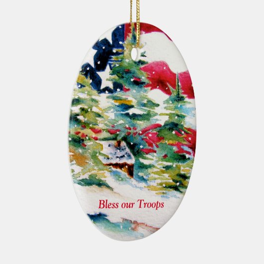 Bless our Troops Ornament (Rechts)