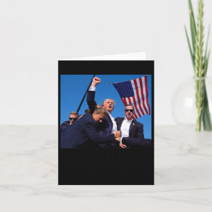 Bless Präsident Trump Karte