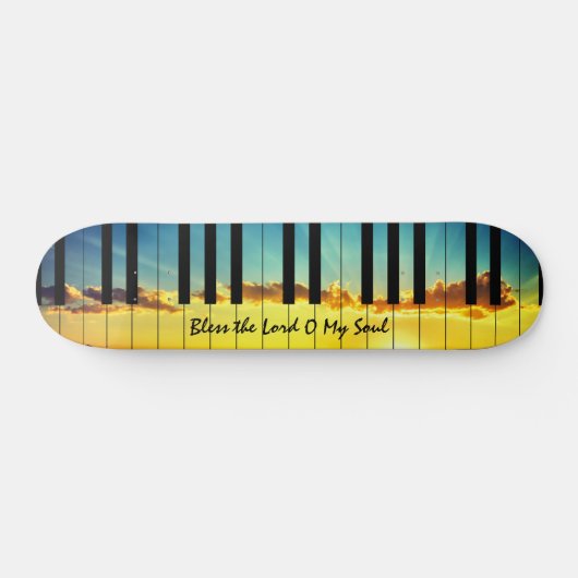 Bless the Lord Piano Skateboard (Horizontal)