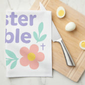 Bless This Easter Table Floral Towel 2026 Geschirrtuch (Viertel Falte)