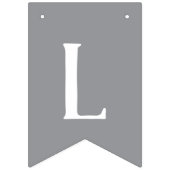 Bless unser Son Banner, Baby Blue, Grau Wimpelkette (Dritte Fahne)