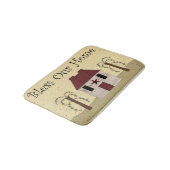 Bless unsere Zuhause Bath Mat Badematte (Schrägansicht)