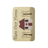 Bless unsere Zuhause Bath Mat Badematte (Vorderseite Vertikal)