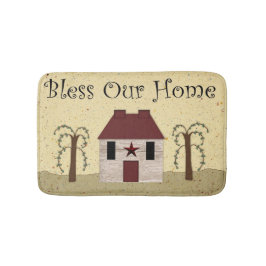 Bless unsere Zuhause Bath Mat Badematte