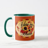 Bless unsere Zuhause Geschenke Tasse (Links)