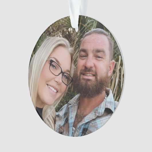 Bless us this christmas ornament (Vorderseite)