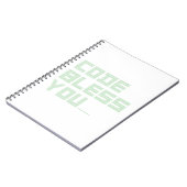 BLESS-YOU-CODE! (Geek, Religion, Informatik) Notizblock (Linke Seite)