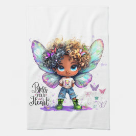 Bless Your Heart Lil' Fairy Kitchen Handtücher