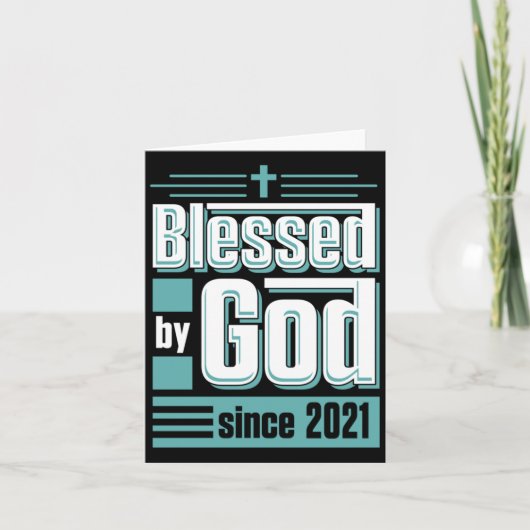 Blessed18 Karte (Vorderseite)